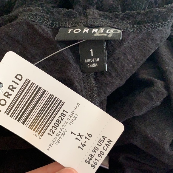 Torrid geo flock Jersey Hilo cardigan - Picture 5 of 6